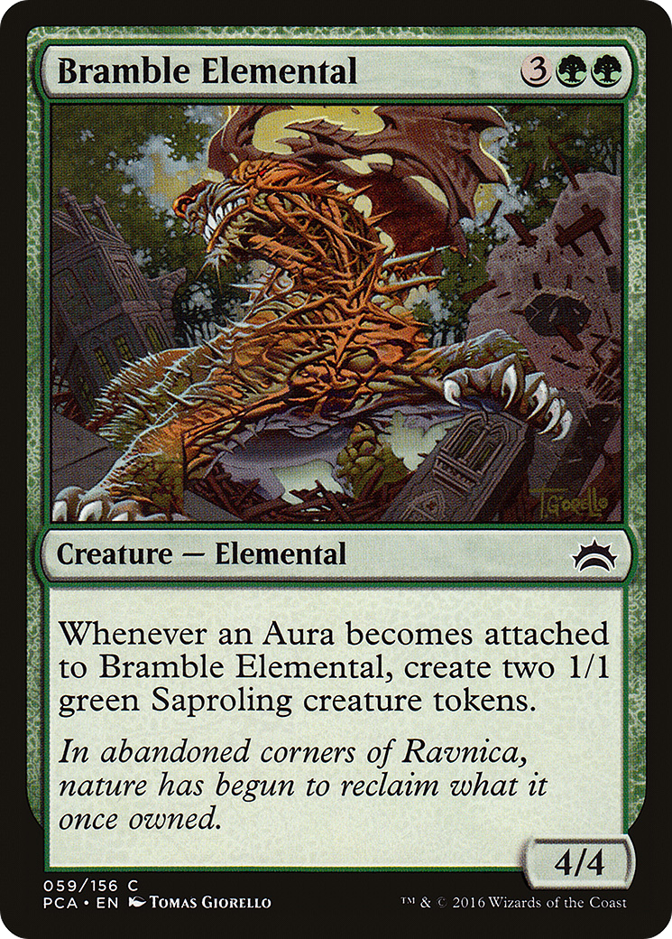 Bramble Elemental (PCA-059) [Misc] Planechase Anthology MTG Single Wizards of the Coast