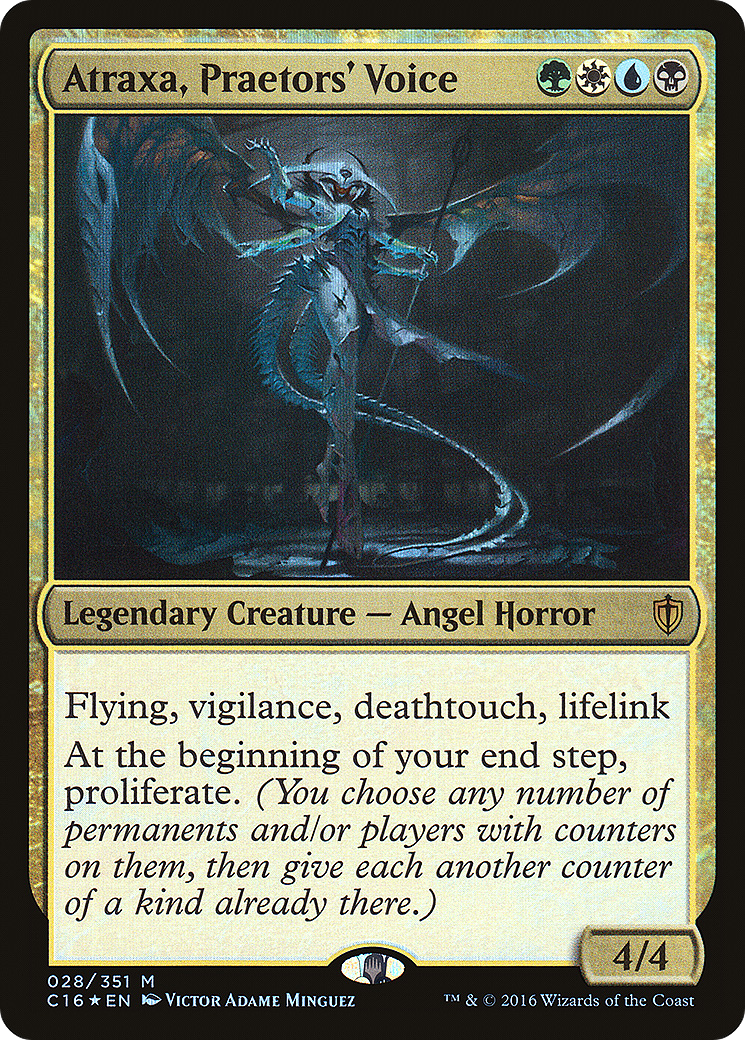 Atraxa, Praetors' Voice (C16-028) [Commander 2016] Foil MTG Single Wizards of the Coast