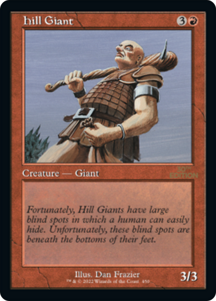 Hill Giant (30A-450) [30th Anniversary Edition] MTG Single Wizards of the Coast
