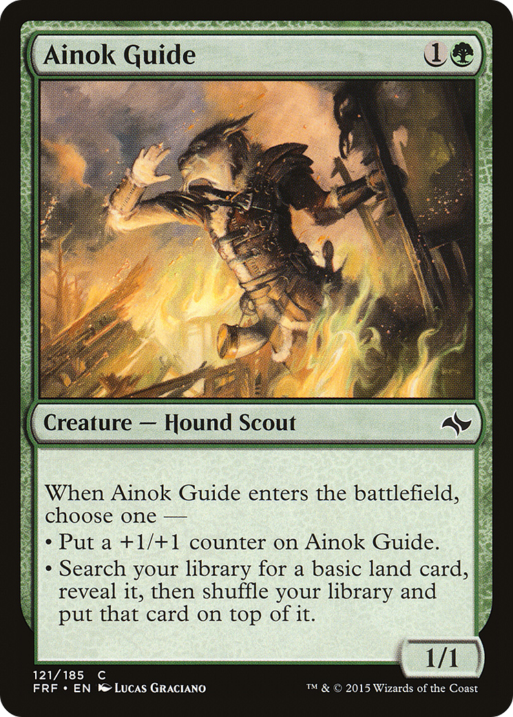Ainok Guide (FRF-121) [Fate Reforged] MTG Single Wizards of the Coast