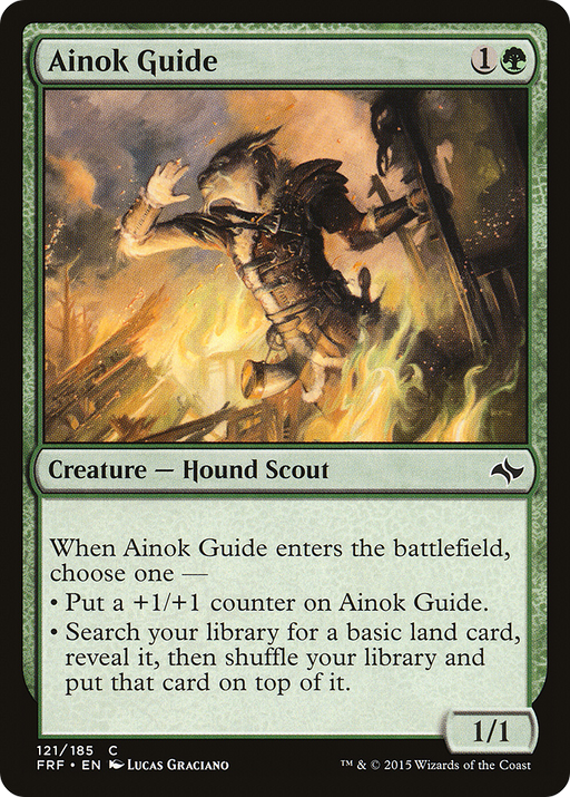 Ainok Guide (FRF-121) [Fate Reforged] MTG Single Wizards of the Coast