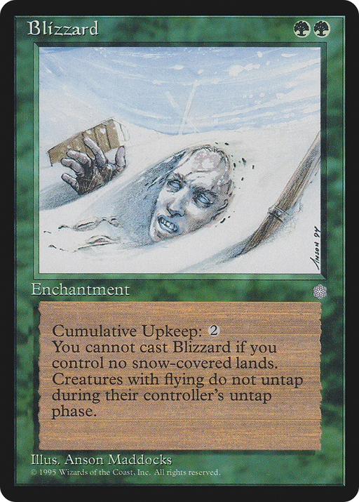 Blizzard (ICE-227) [Ice Age] MTG Single Wizards of the Coast