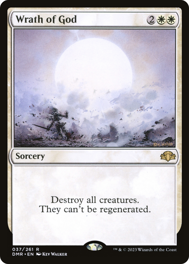 Wrath of God (DMR-037) [Dominaria Remastered] MTG Single Wizards of the Coast
