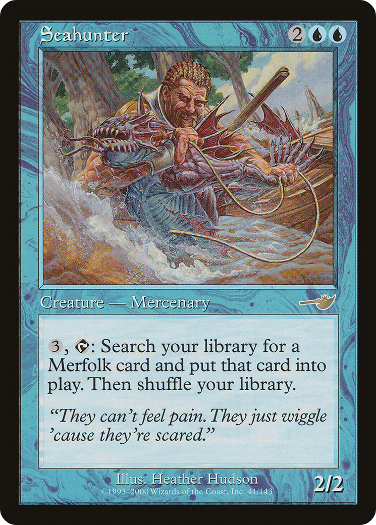 Seahunter (NMS-041) [Nemesis] MTG Single Wizards of the Coast