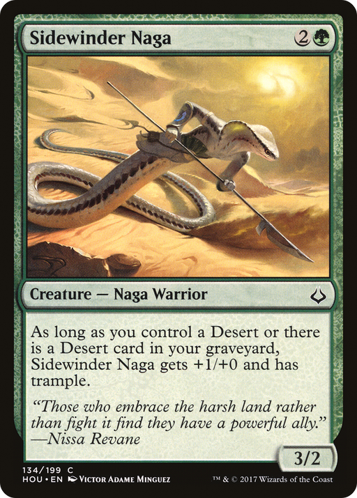 Sidewinder Naga (HOU-134) [Hour of Devastation] MTG Single Wizards of the Coast