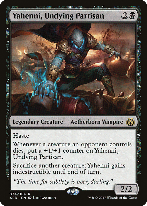 Yahenni, Undying Partisan (AER-074) [Aether Revolt] MTG Single Wizards of the Coast