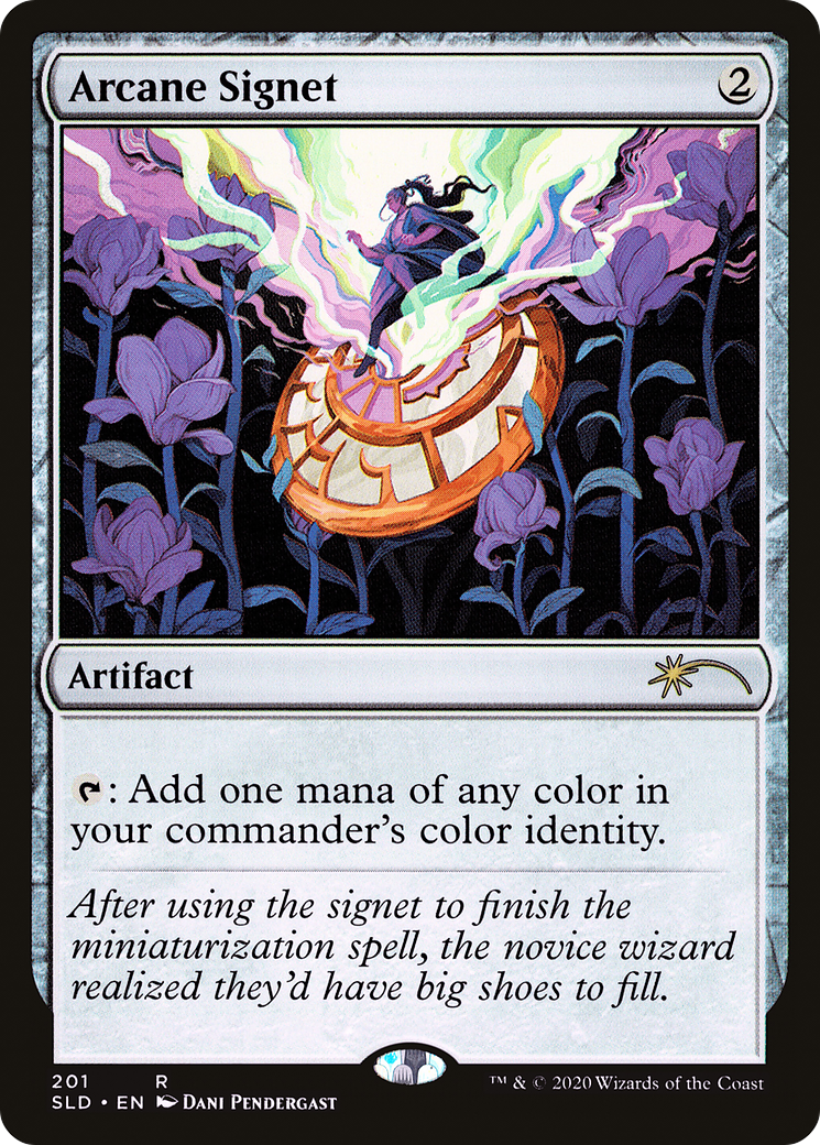 Arcane Signet (201) (SLD-201) [Secret Lair] Drop MTG Single Wizards of the Coast