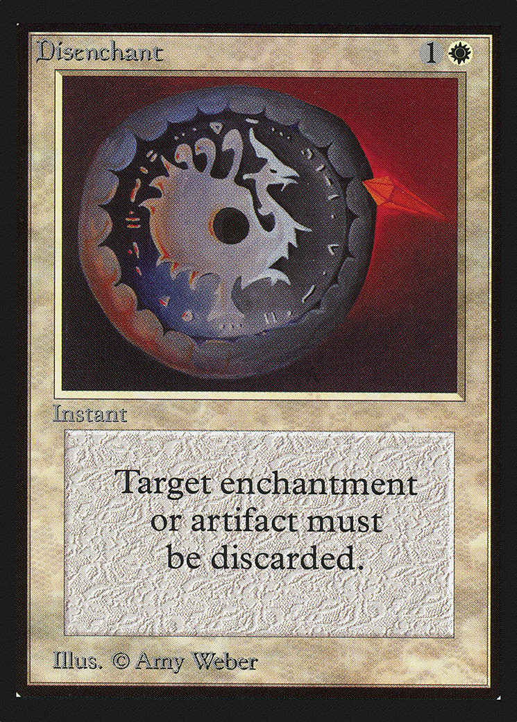 Disenchant (IE) (IED-) [Intl. Collectors' Edition] MTG Single Wizards of the Coast