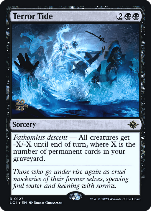 Terror Tide (PRE-127) [The Lost Caverns of Ixalan Promos] Foil MTG Single Wizards of the Coast