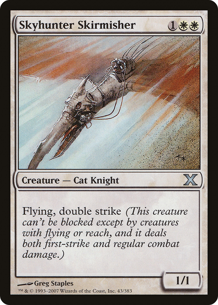 Skyhunter Skirmisher (10E-043) [Tenth Edition] MTG Single Wizards of the Coast