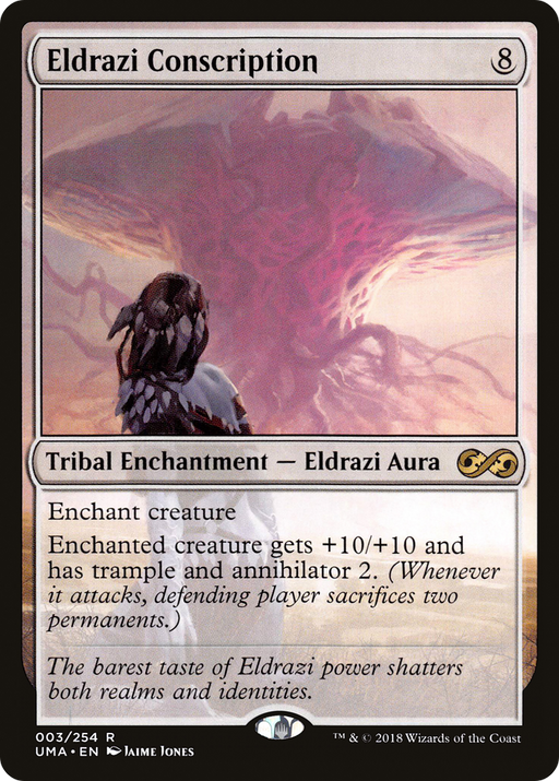 Eldrazi Conscription (UMA-003) [Ultimate Masters] Foil MTG Single Wizards of the Coast