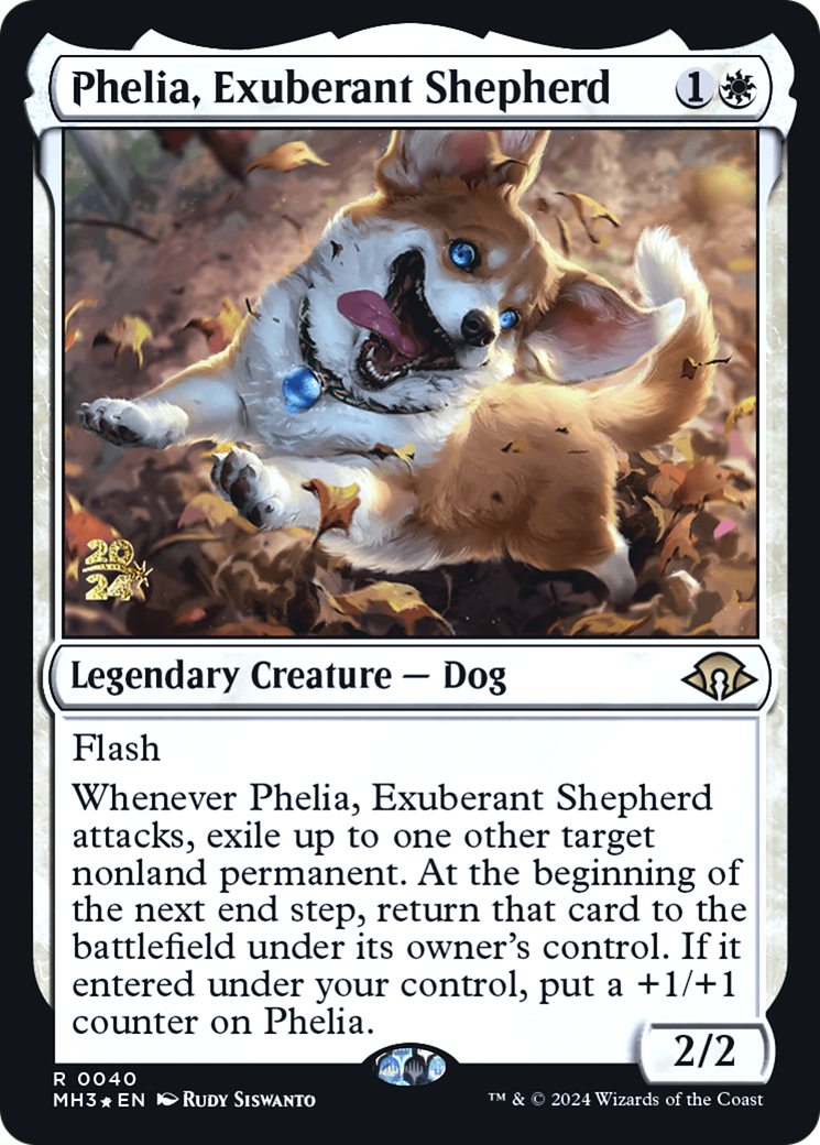 Phelia, Exuberant Shepherd (PRE-040) [Modern Horizons 3 Promos] Foil MTG Single Wizards of the Coast