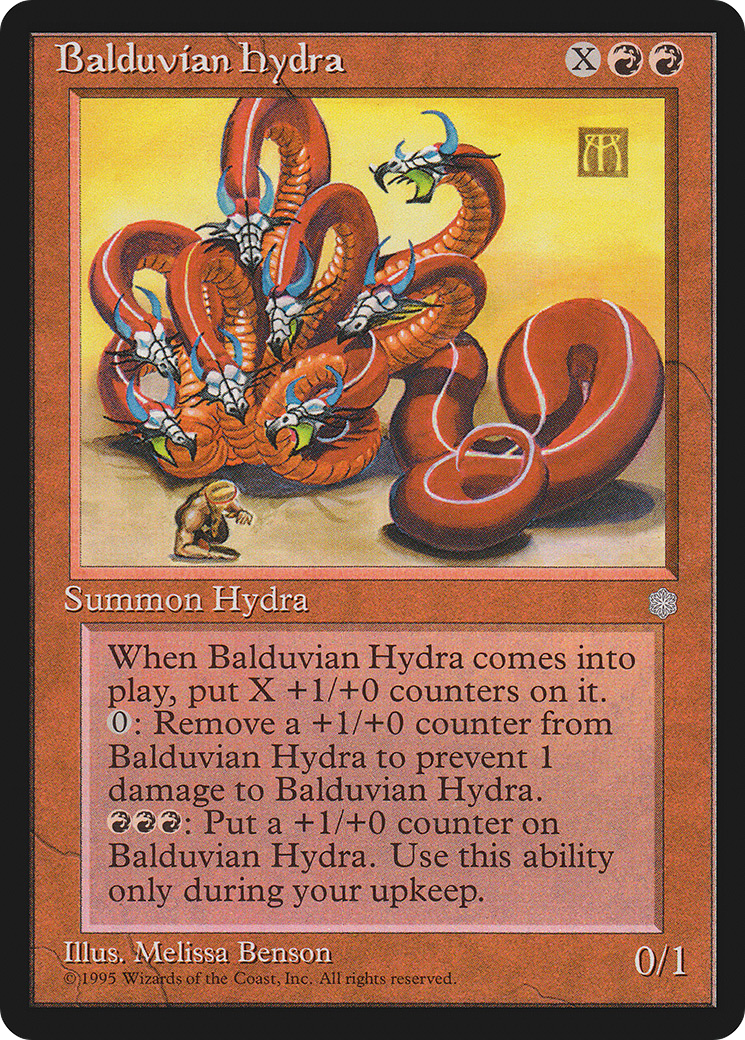 Balduvian Hydra (ICE-173) [Ice Age] MTG Single Wizards of the Coast