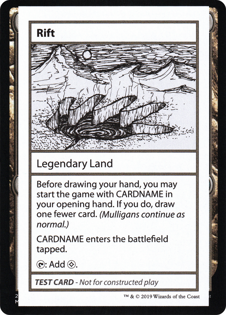Rift (CMB1-119) [Mystery Booster] Playtest Cards 2021 MTG Single Wizards of the Coast
