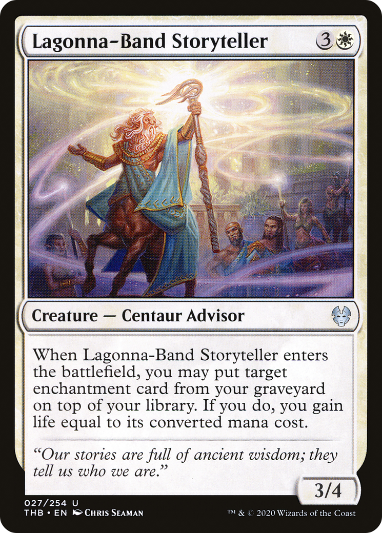 Lagonna-Band Storyteller (THB-027) [Theros Beyond Death] MTG Single Wizards of the Coast