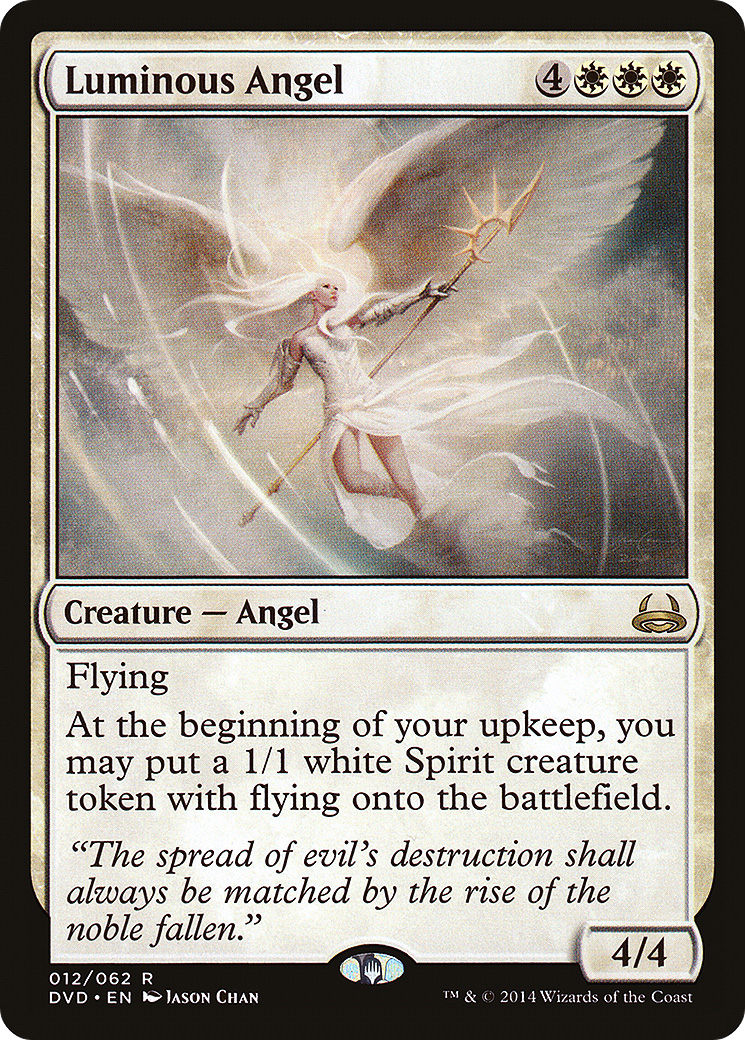 Luminous Angel (DD3-) [Misc] Duel Decks Anthology: Divine vs. Demonic MTG Single Wizards of the Coast