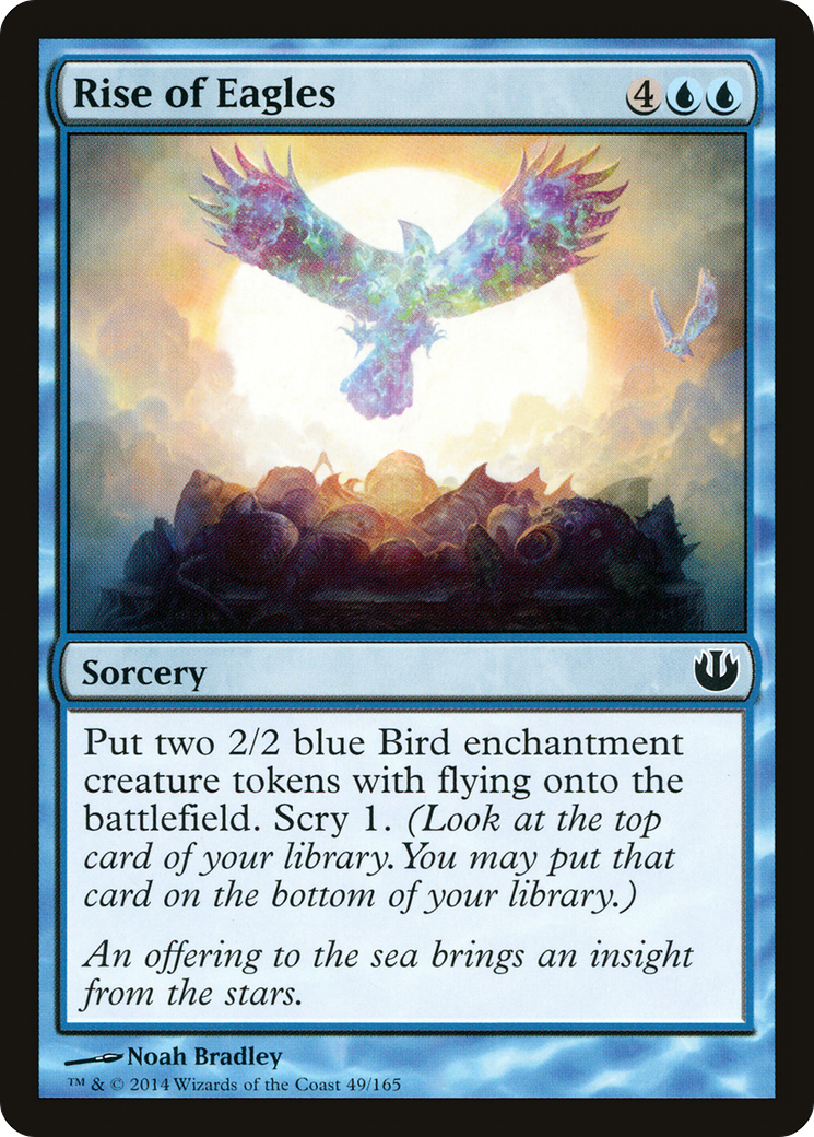 Rise of Eagles (JOU-049) [Journey into Nyx] Foil MTG Single Wizards of the Coast