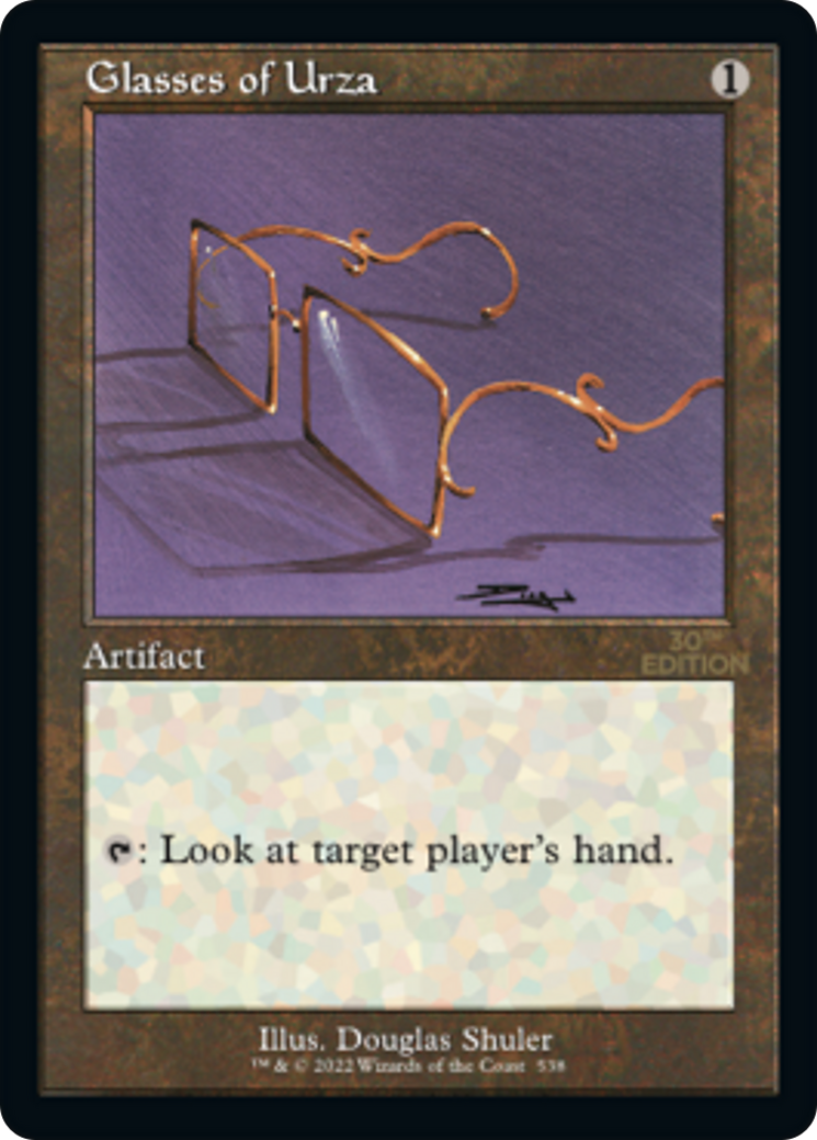 Glasses of Urza (30A-538) [30th Anniversary Edition] MTG Single Wizards of the Coast