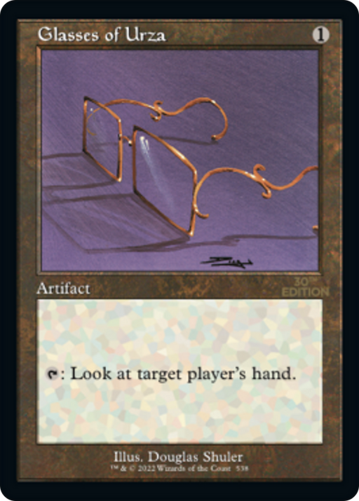 Glasses of Urza (30A-538) [30th Anniversary Edition] MTG Single Wizards of the Coast