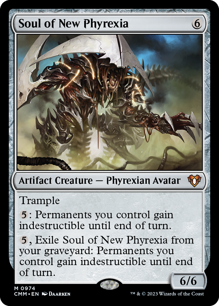 Soul of New Phyrexia (CMM-974) [Commander Masters] MTG Single Wizards of the Coast