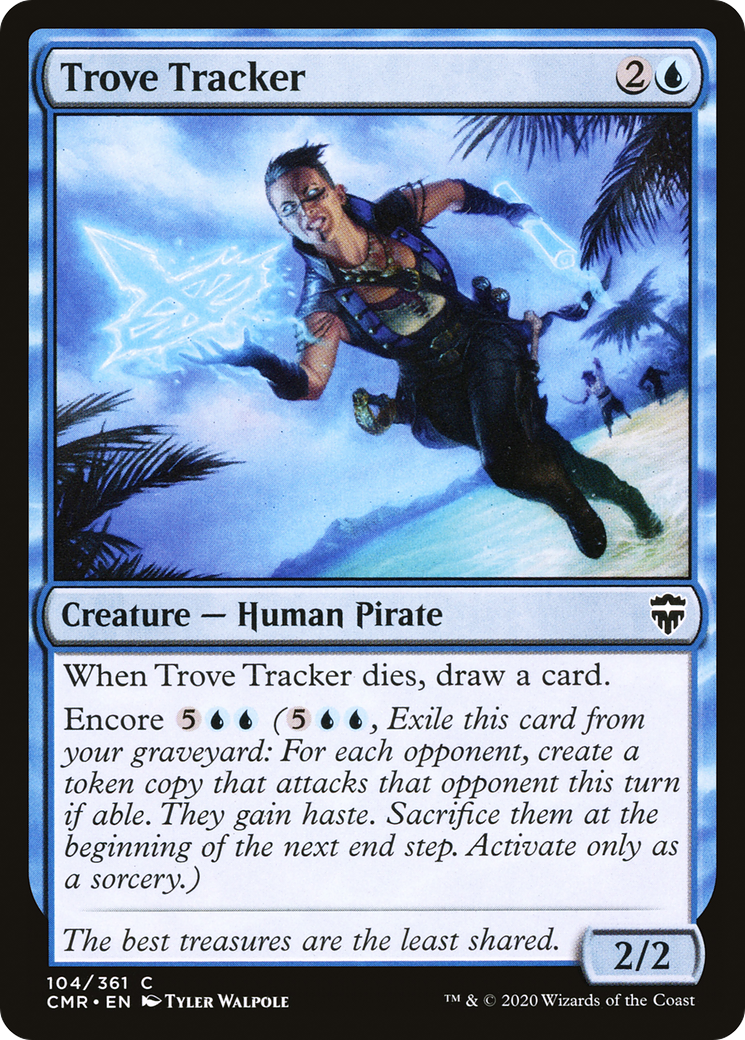 Trove Tracker (CMR-104) [Commander Legends] MTG Single Wizards of the Coast