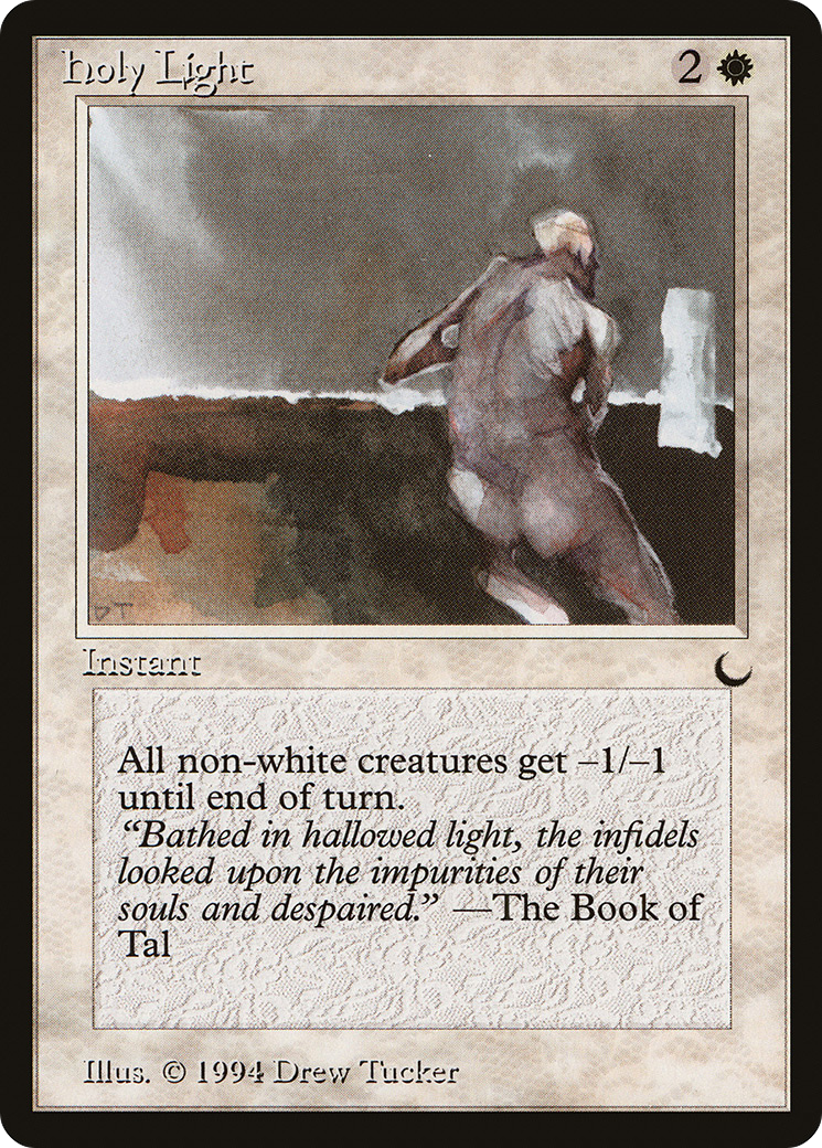 Holy Light (DRK-) [Oldschool] The Dark MTG Single Wizards of the Coast