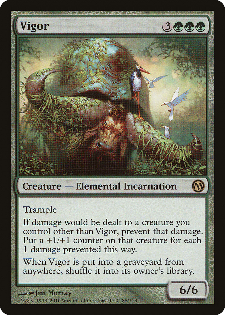Vigor (DPA-088) [Misc] Duels of the Planeswalkers MTG Single Wizards of the Coast