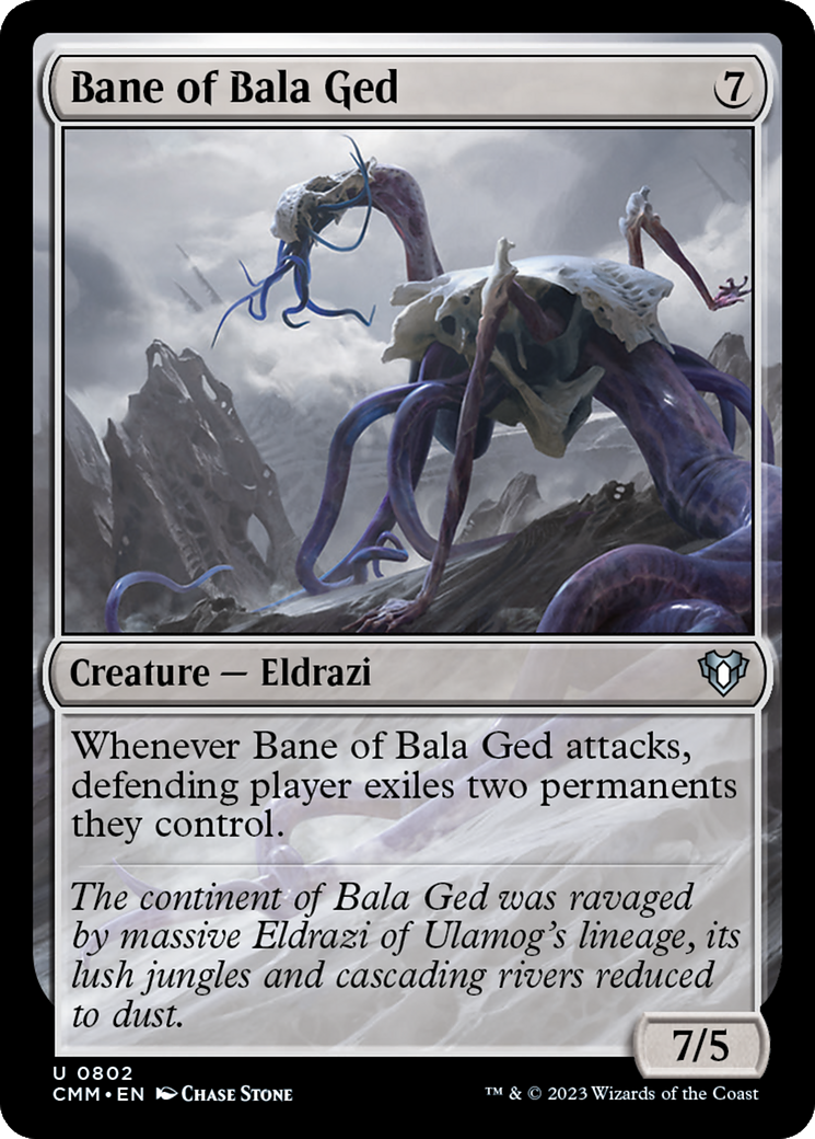 Bane of Bala Ged (CMM-802) [Commander Masters] MTG Single Wizards of the Coast