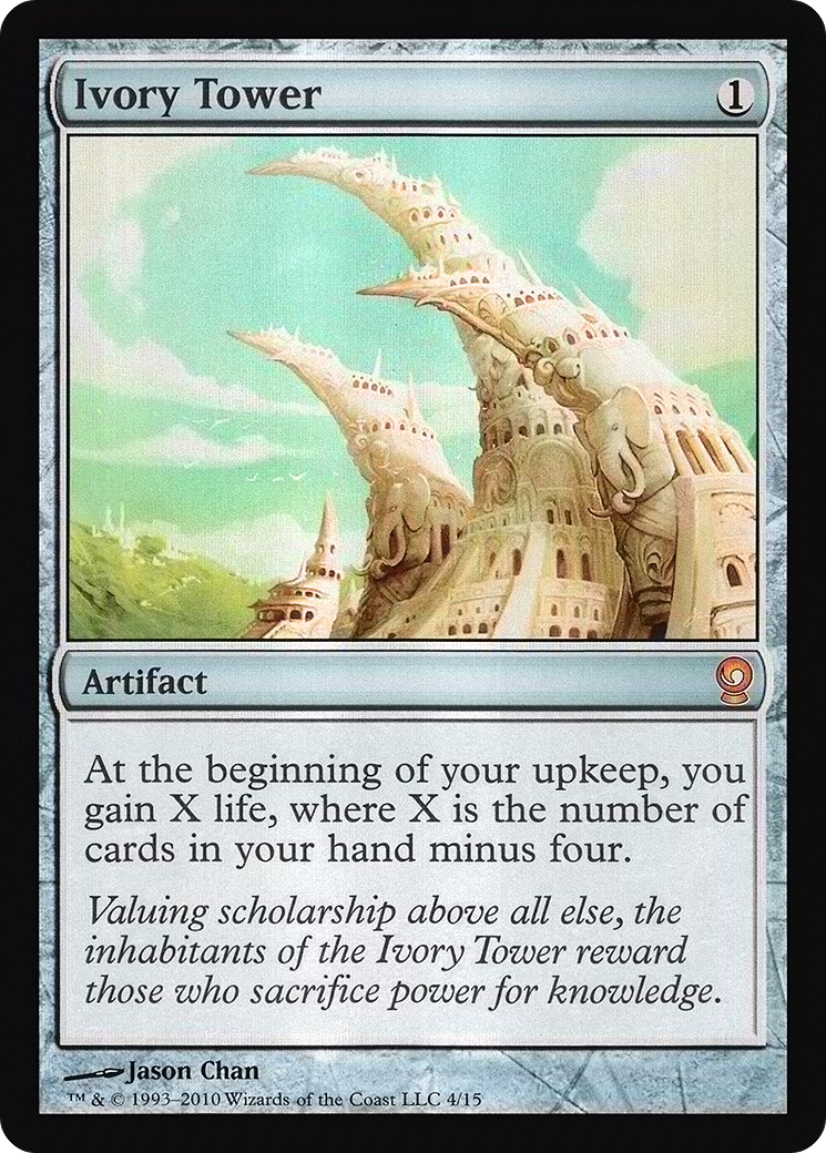 Ivory Tower (V10-) [Misc] From the Vault: Relics Foil MTG Single Wizards of the Coast
