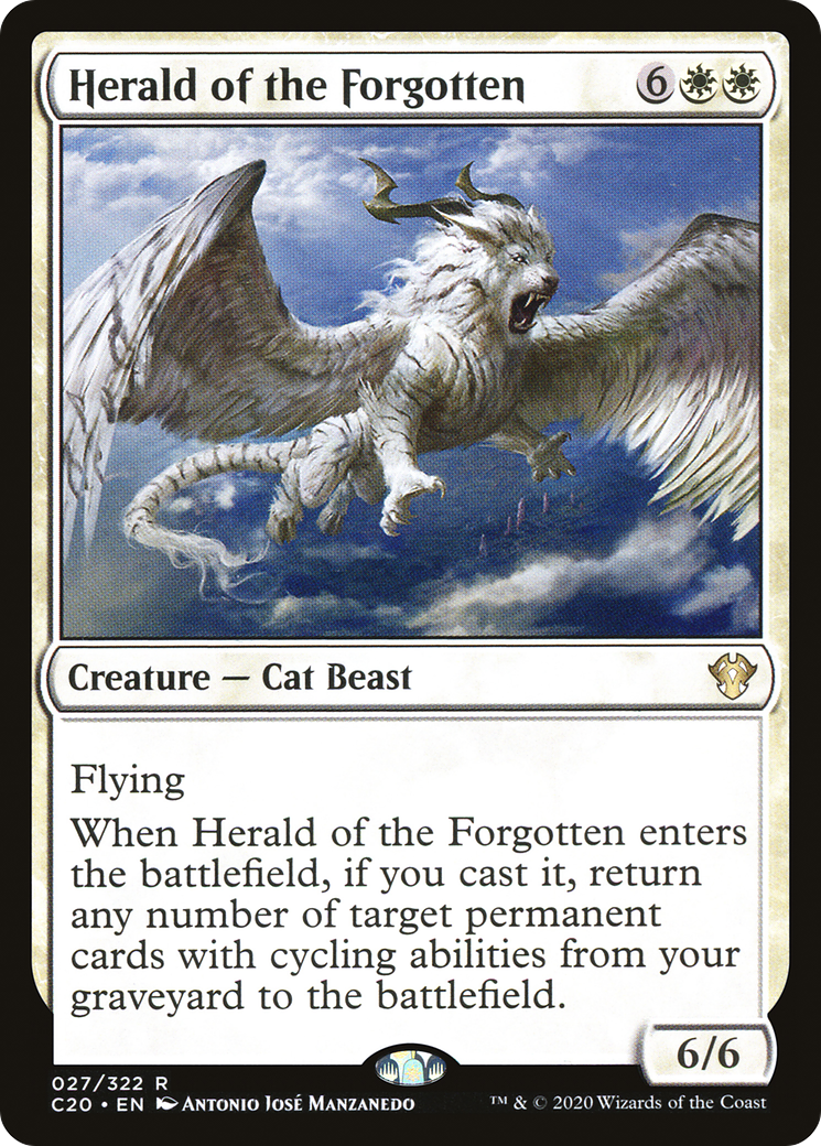 Herald of the Forgotten (C20-027) [Commander 2020] MTG Single Wizards of the Coast