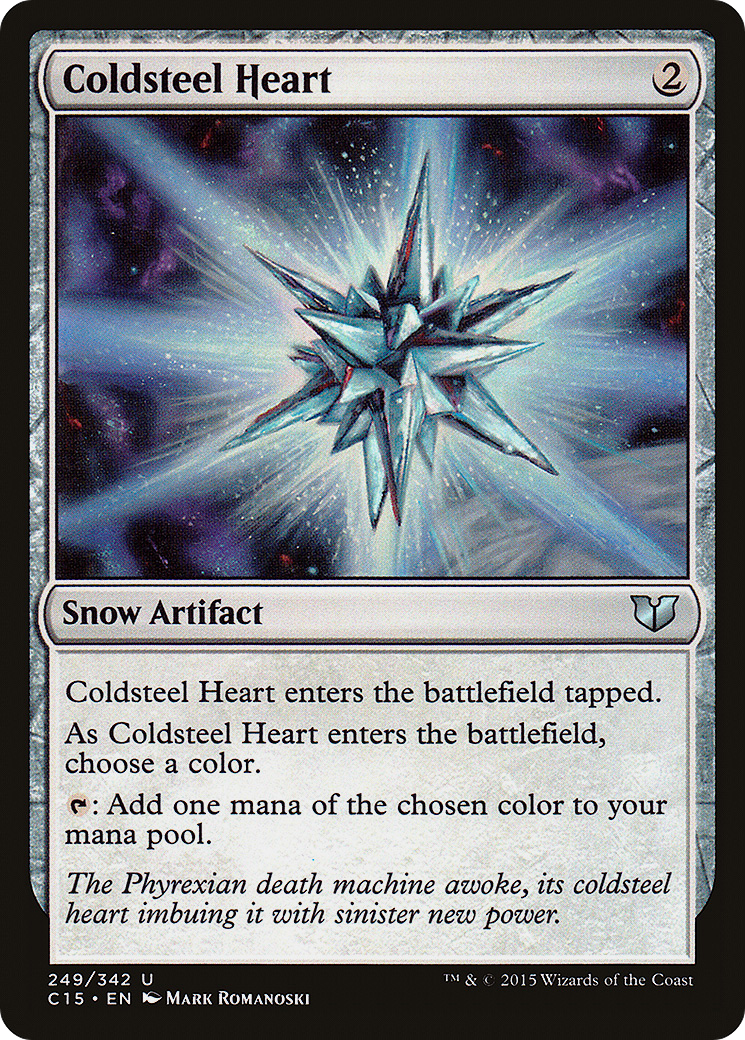 Coldsteel Heart (C15-249) [Commander 2015] MTG Single Wizards of the Coast