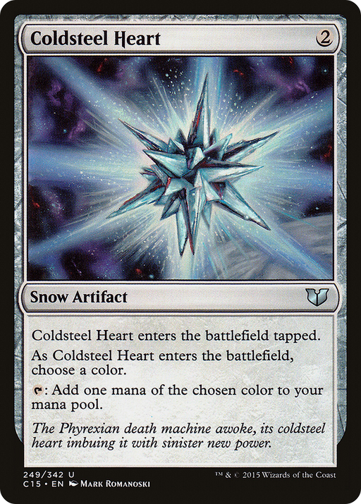 Coldsteel Heart (C15-249) [Commander 2015] MTG Single Wizards of the Coast