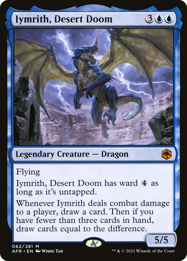 Iymrith, Desert Doom (AFR-062) [Adventures in the Forgotten Realms] Foil MTG Single Wizards of the Coast