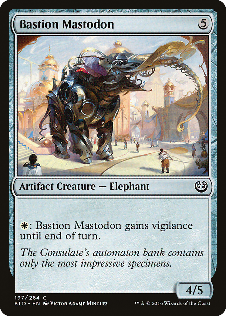 Bastion Mastodon (KLD-197) [Kaladesh] Foil MTG Single Wizards of the Coast