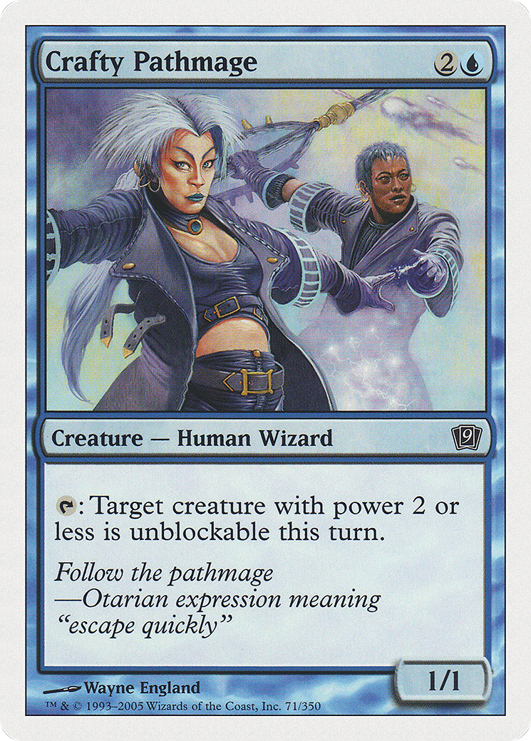 Crafty Pathmage (9ED-071) [9th Edition] Foil MTG Single Wizards of the Coast