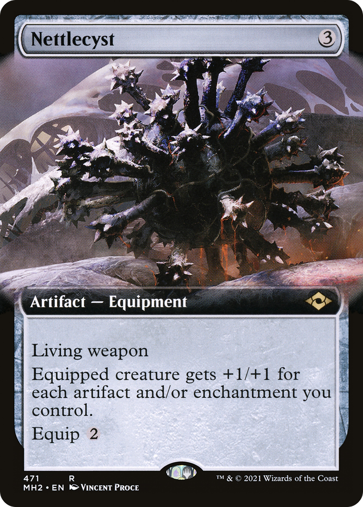 Nettlecyst (MH2-471) [Modern Horizons 2] (Extended Art) MTG Single Modern Horizons 2