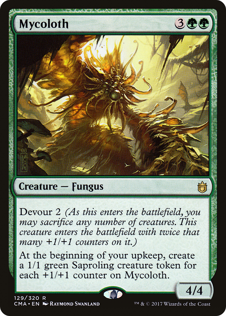 Mycoloth (CMA-129) [Commander Anthology] MTG Single Wizards of the Coast