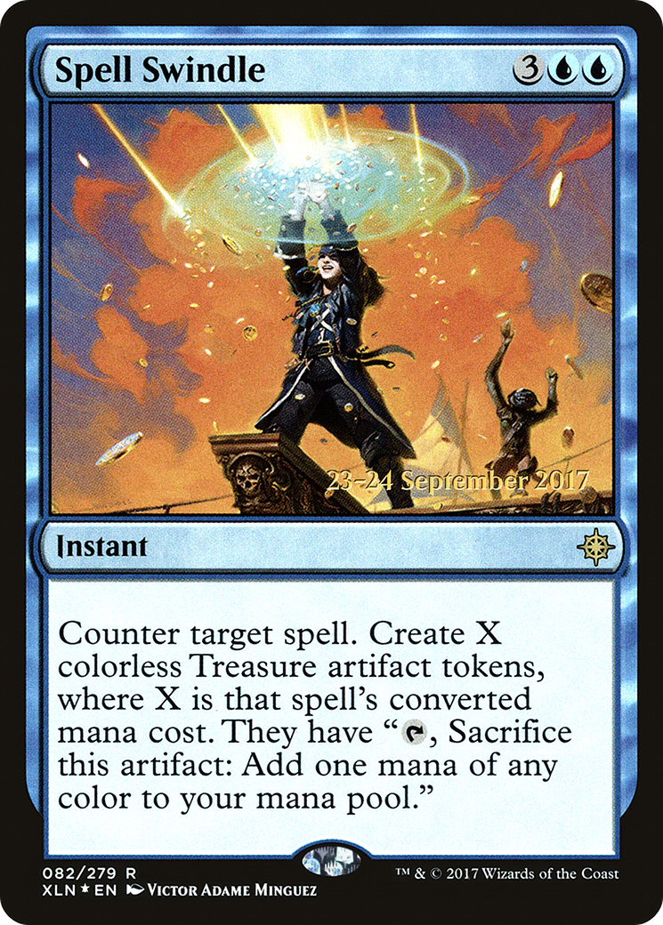 Spell Swindle [Ixalan Prerelease Promos] MTG Single Magic: The Gathering