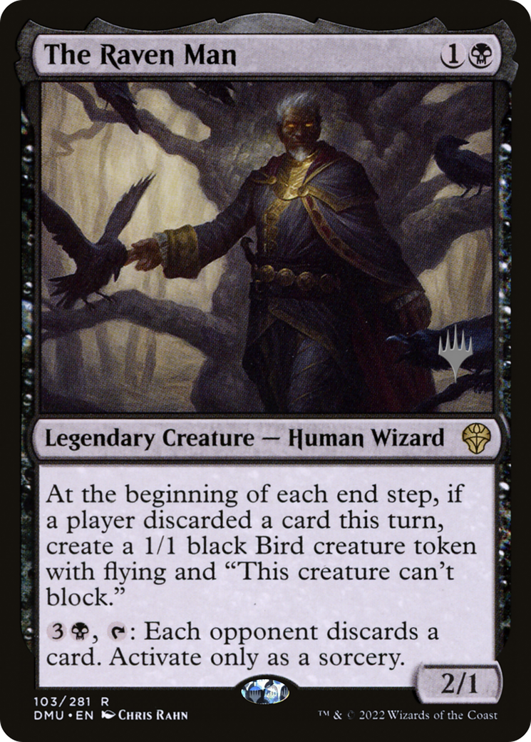 The Raven Man (PPDMU-103) [Dominaria United Promos] MTG Single Wizards of the Coast