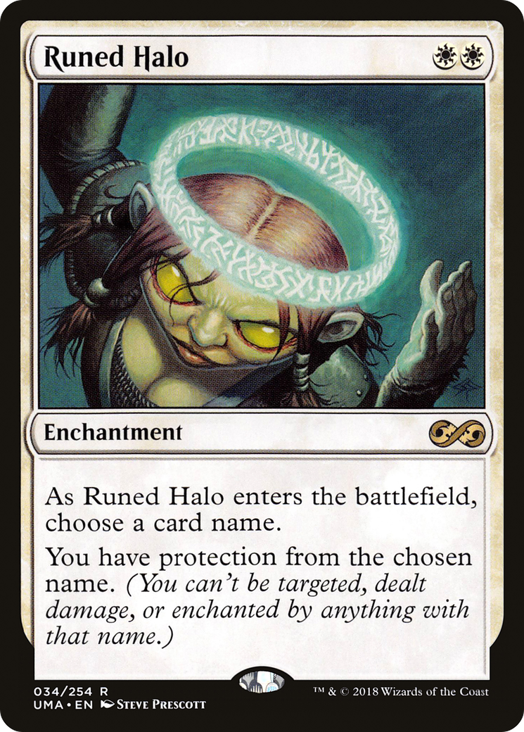 Runed Halo (UMA-034) [Ultimate Masters] Foil MTG Single Wizards of the Coast
