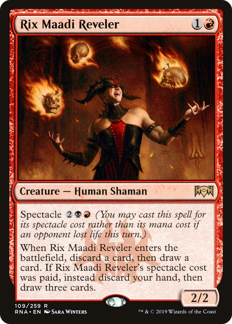 Rix Maadi Reveler (RNA-109) [Ravnica Allegiance] MTG Single Wizards of the Coast