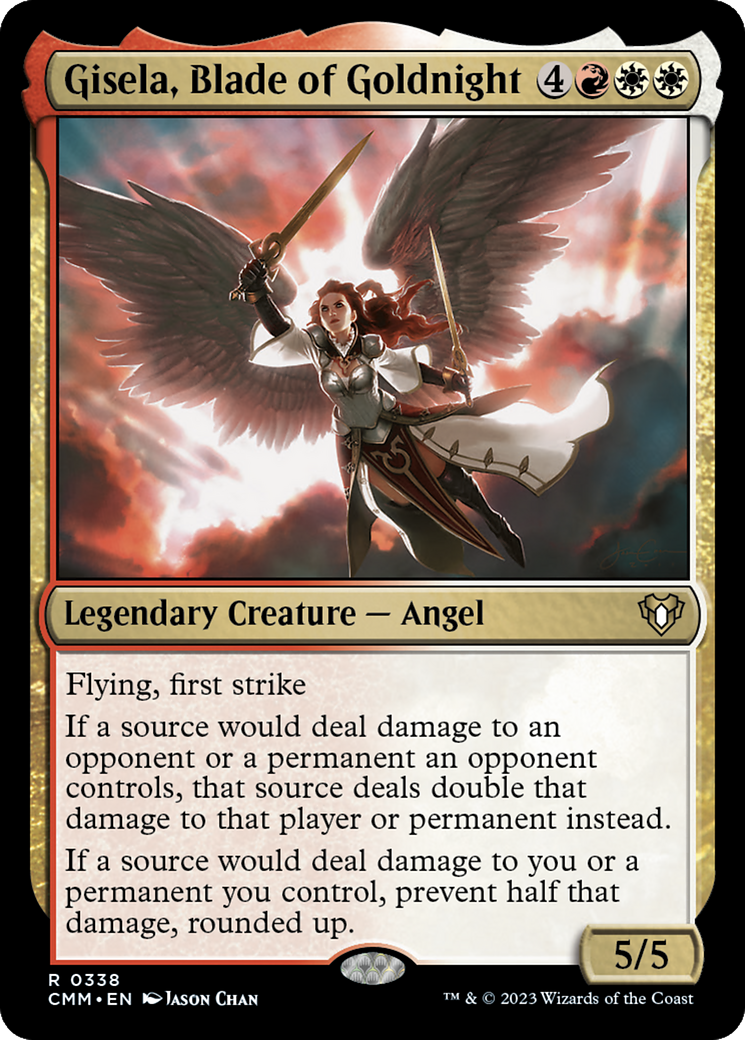 Gisela, Blade of Goldnight (CMM-338) [Commander Masters] MTG Single Wizards of the Coast