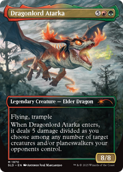 Dragonlord Atarka // Dragonlord Atarka (SLD-1970) [Secret Lair] Drop (Borderless) MTG Single Wizards of the Coast