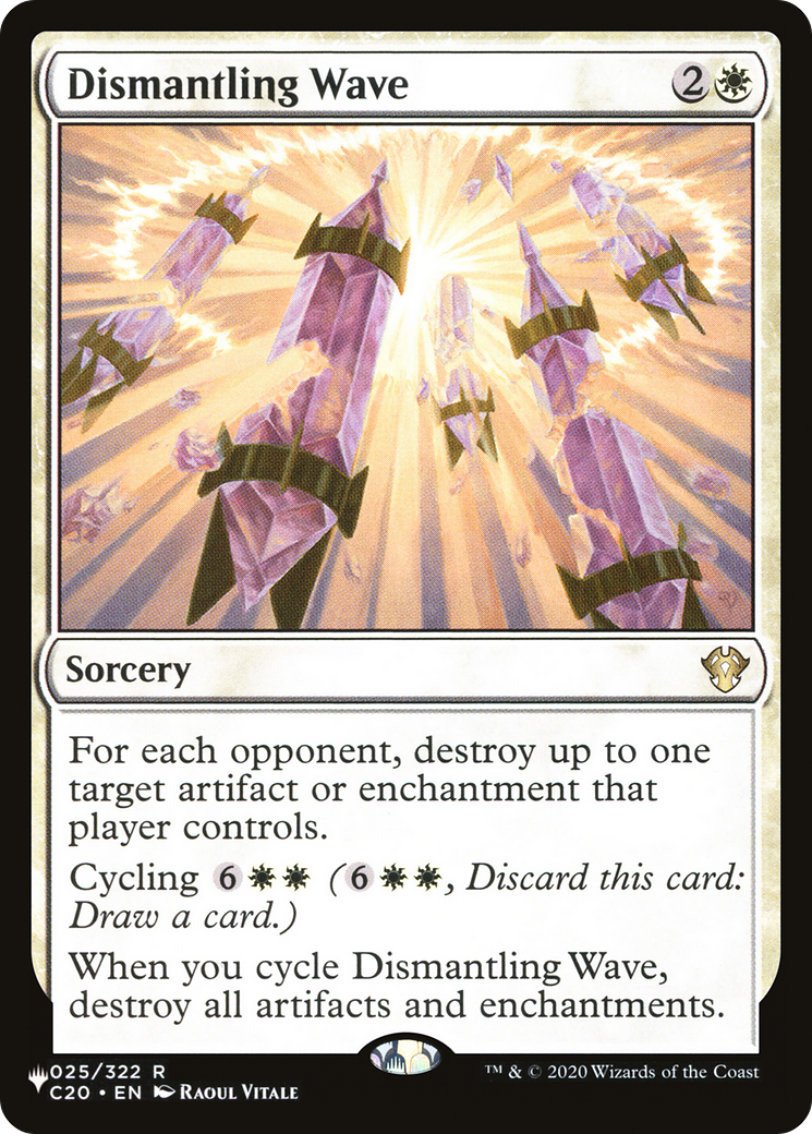 Dismantling Wave (LIST-025) [Mystery Booster] The List MTG Single Wizards of the Coast