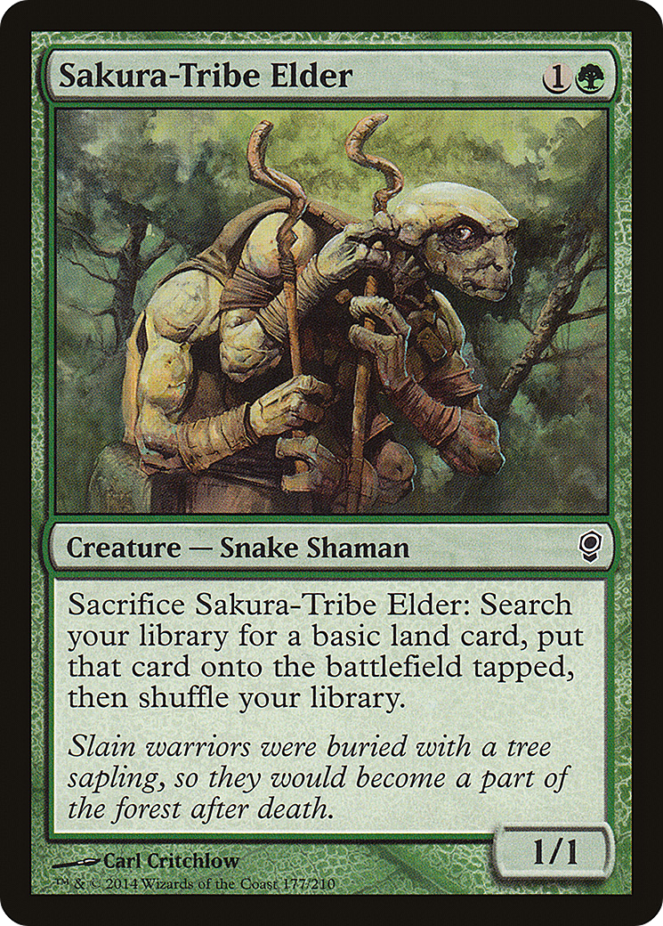 Sakura-Tribe Elder (CNS-177) [Conspiracy] Foil MTG Single Wizards of the Coast