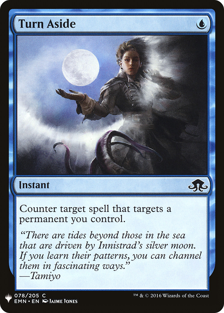 Turn Aside (LIST-EMN-78) [Mystery Booster] The List MTG Single Wizards of the Coast