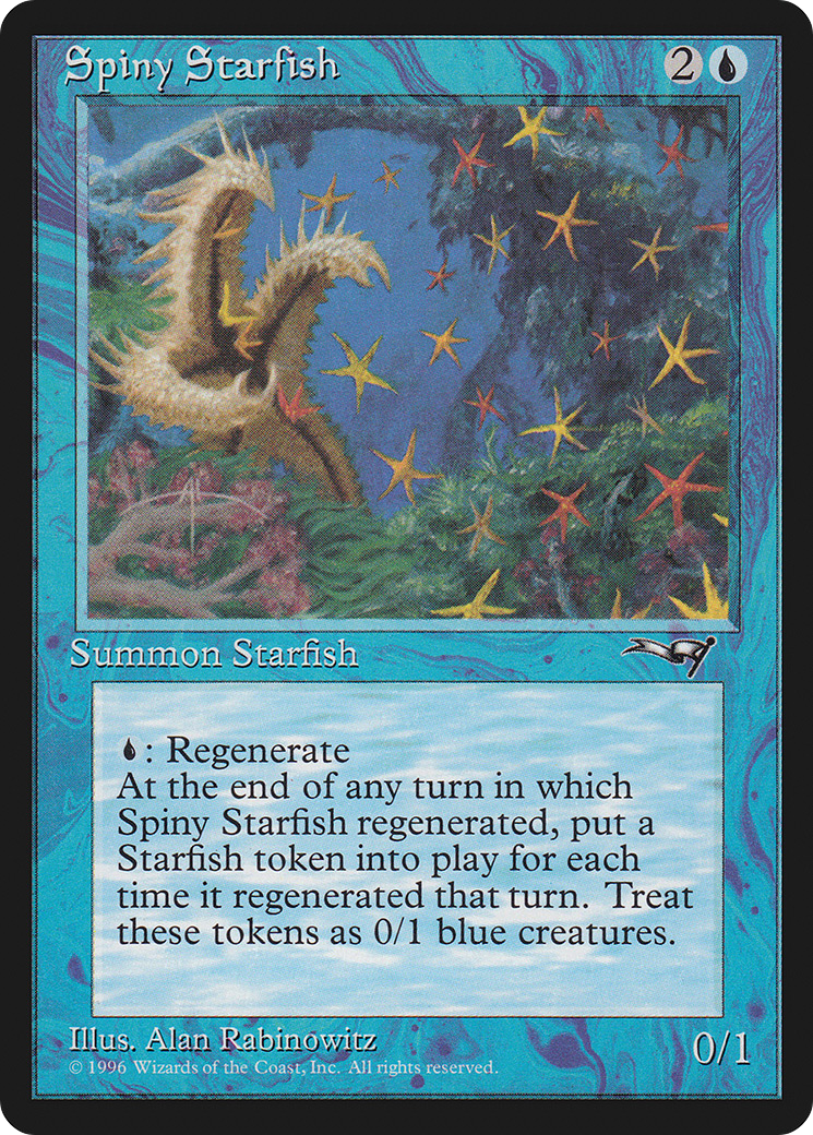 Spiny Starfish (ALL-035) [Alliances] MTG Single Wizards of the Coast