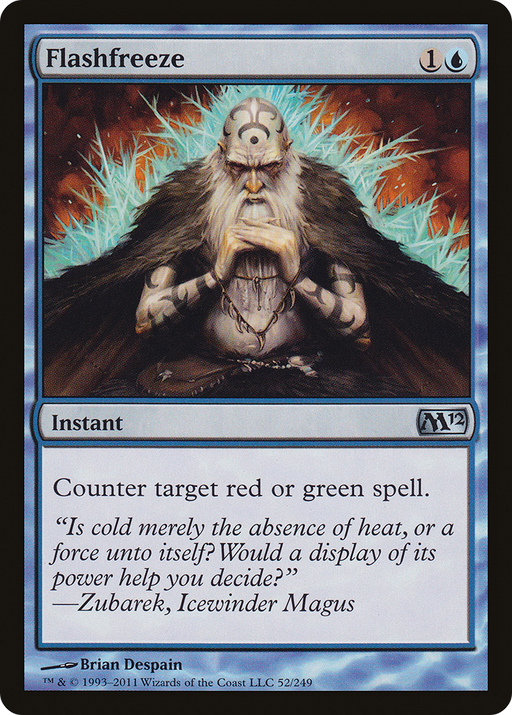 Flashfreeze (M12-052) [Magic 2012] MTG Single Wizards of the Coast