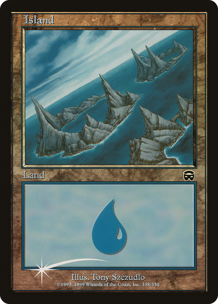 Island (2000) (ARENA-) [Misc] Arena League 2000 Foil MTG Single Wizards of the Coast