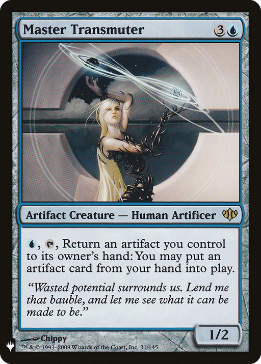 Master Transmuter (LIST-CON-31) [Mystery Booster] The List MTG Single Wizards of the Coast